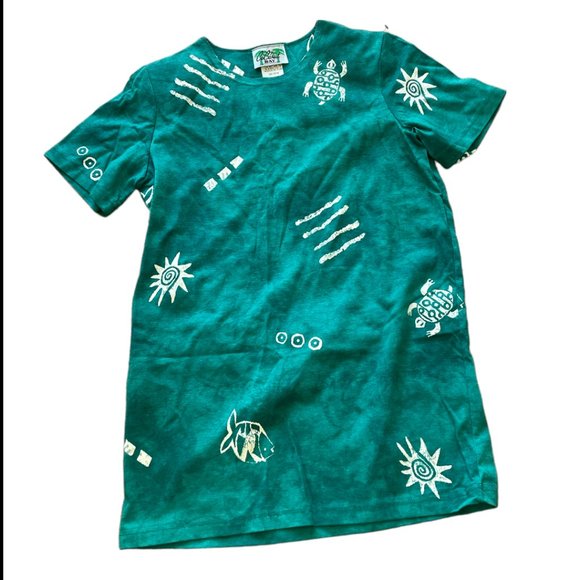 Coconut Bay Hawaiian Print Capri and T-Shirt Set Sz M - Picture 4 of 6